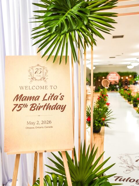 YES the greeneries are all REAL and FRESH 🍃
Perlita’s 75th Birthday celebration 🌴✨

Designed by Your’s Truly @carmelamorenaaa 
Want a unique event like this? DM us 😊
www.decorgrande.ca