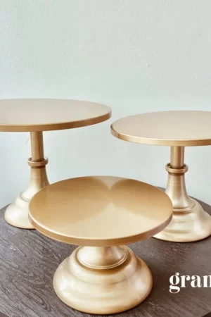 Gold Cake Stands