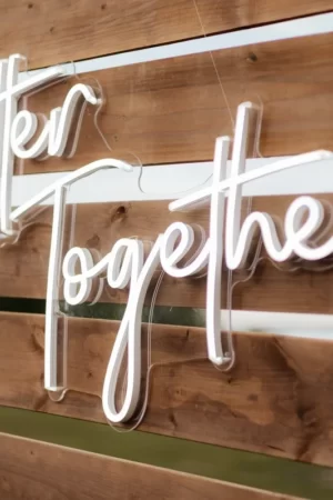 Neon Sign – Better Together