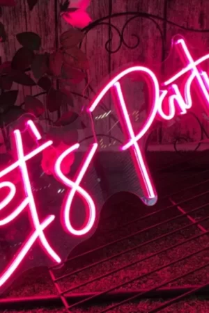 Neon Sign – Let’s Party