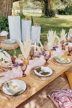 DIY Luxury Boho Picnic Rental