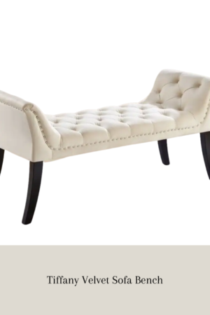 Tiffany Sofa Velvet Sofa Bench